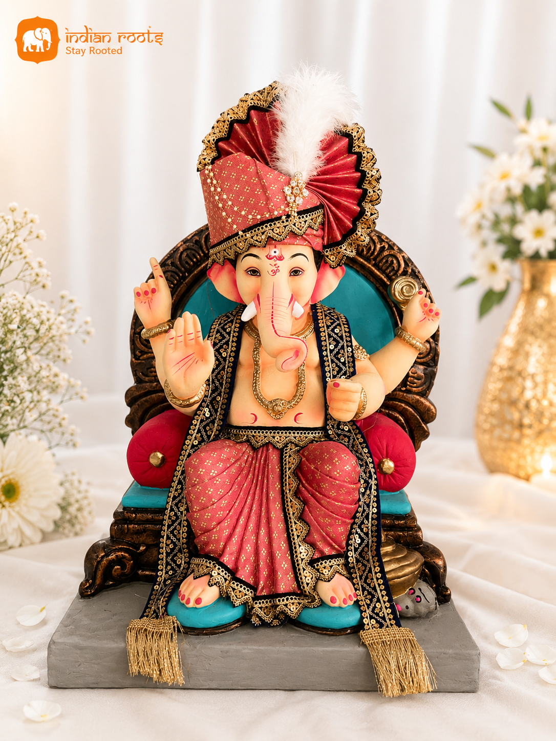 Pheta Vastra Lalbaug 18 inch