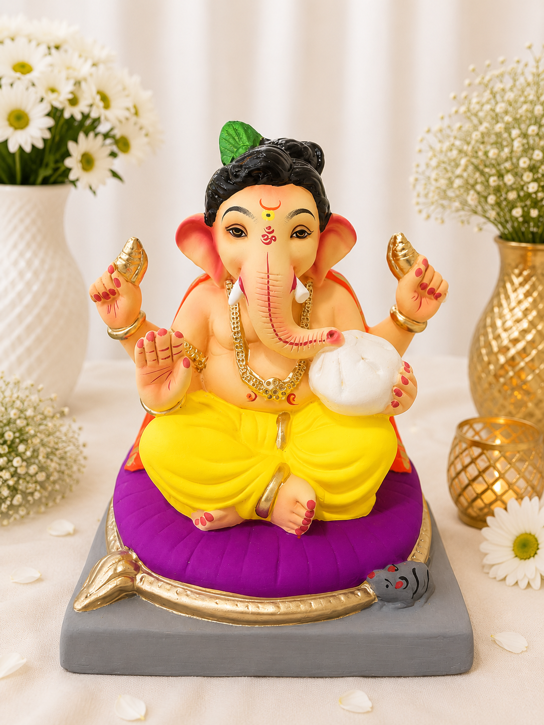 Modak Ganesh - 12 inch