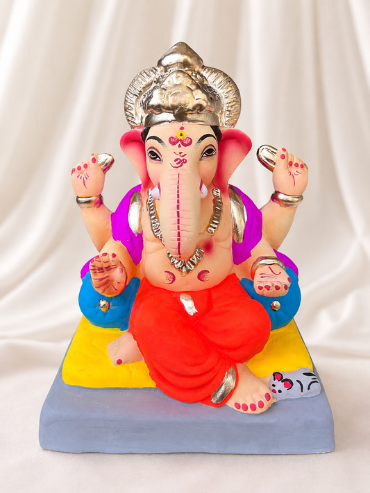 Mayureshwar Red Pink - 9 inch