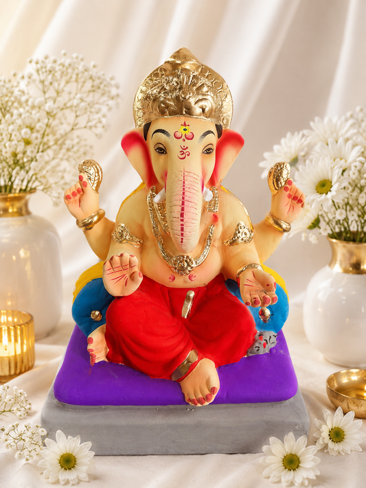 Mayureshwar Red Yellow - 12 inch