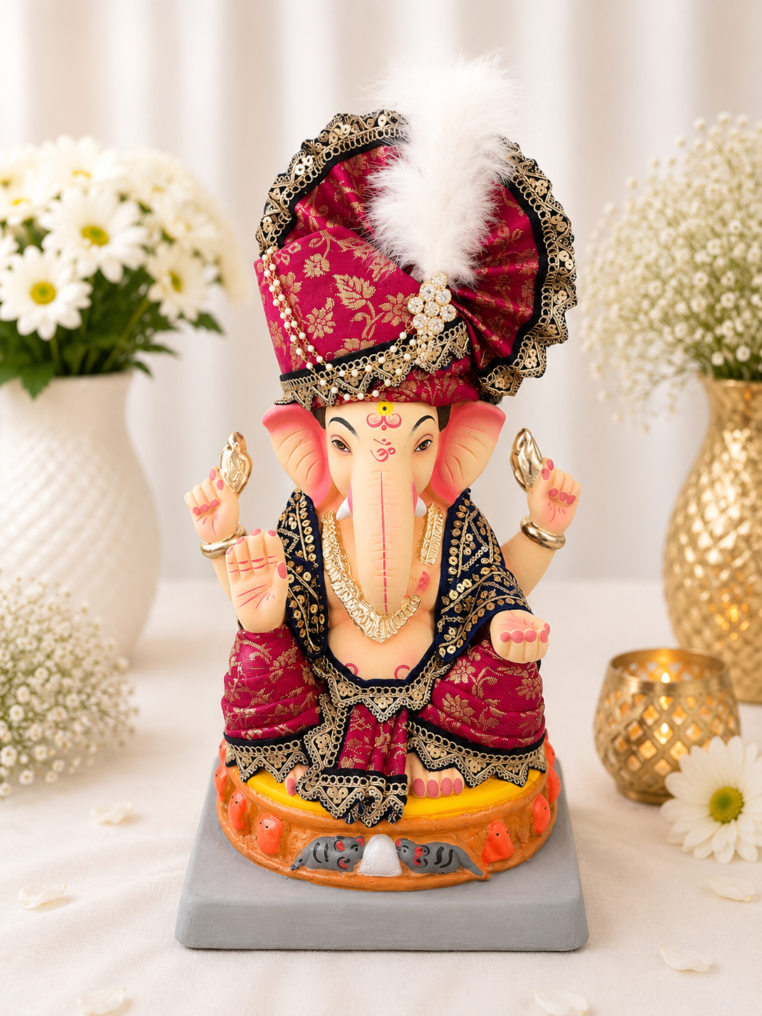 Pheta Vastra Red- 12 inch