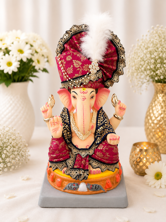Pheta Vastra Red- 12 inch