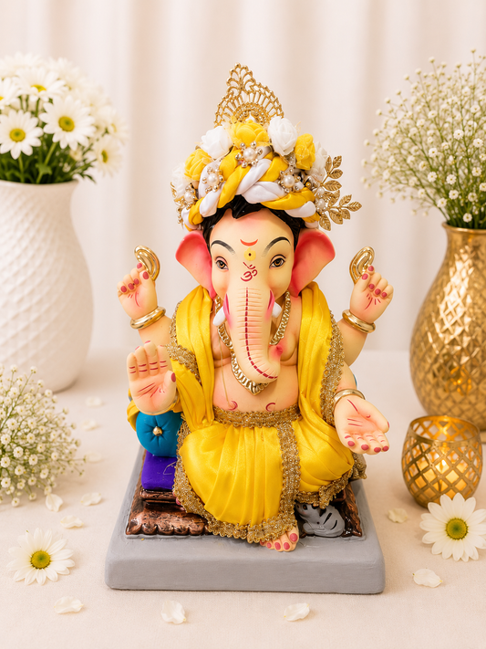 Plain Vastra Yellow - 12 inch