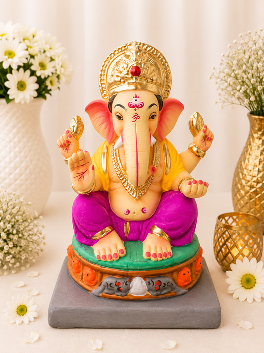 Ashthavinayak Dark Pink - 12 inch