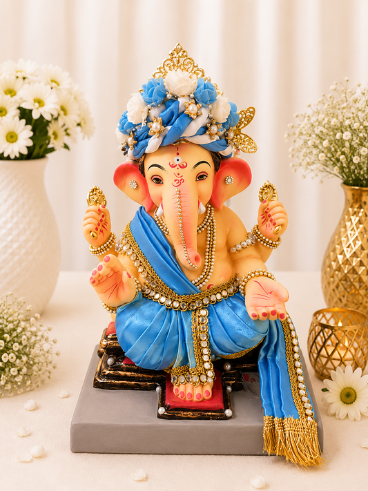 Plain Vastra Blue - 12 inch