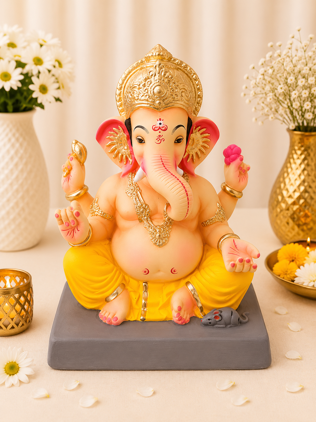 Shahu Chowk Ganesh - 15 inch