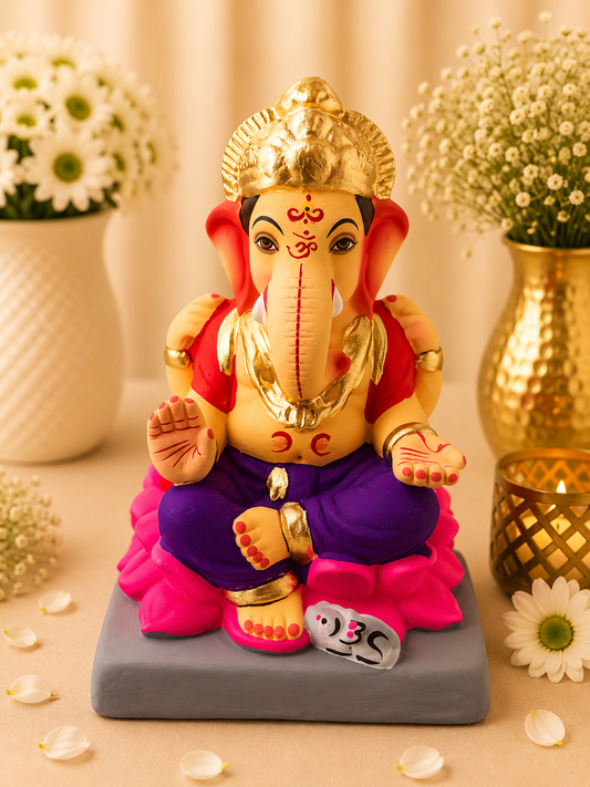 Kamal Nakshi Purple Red - 6 inch