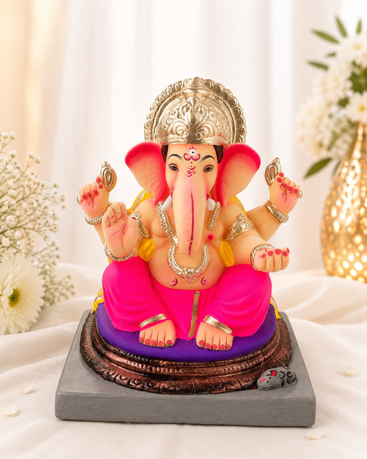 Potya Titwala Pink Yellow - 14 inch