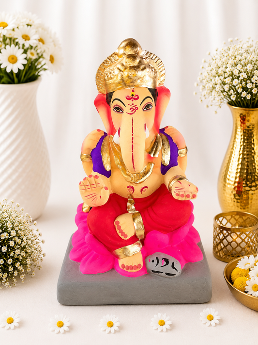 Kamal Nakshi Red Purple - 6 inch