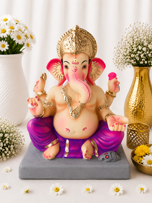 Shahu Chowk Purple - 15 inch