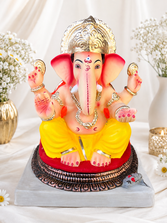 Potya titwala Yellow Kesari  - 14 inch